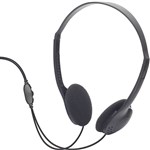 MOKI LITE HEADPHONES WITH VOLUME CONTROL BLACK