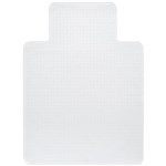 RAPIDLINE CHAIRMAT PVC KEYHOLE MEDIUM PILE CARPET 1200 X 915MM