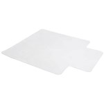 RAPIDLINE CHAIRMAT PVC KEYHOLE HARDFLOOR 1350 X 1150MM
