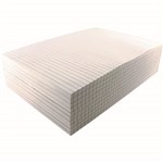 INITIATIVE OFFICE PAD RULED BOTH SIDES BOND 100 SHEETS A4 WHITE PACK 10