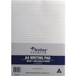 WRITER PREMIUM BOND PAD RULED 2 SIDES 70GSM 70 SHEET A4 WHITE