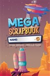PICTOR SCRAPBOOK 330 X 240MM 96 PAGE MEGA 70GSM SPACE TRAVEL