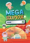 PICTOR MEGA SCRAPBOOK  330 X 240MM 64 PAGE 100GSM SPACE JUNGLE