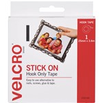 VELCRO BRAND   STICKON HOOK TAPE 25MM X 36M WHITE