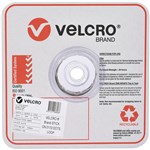VELCRO BRAND   STICKON LOOP DOTS 22MM WHITE PACK 900