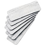 QUARTET WHITEBOARD ERASER REFILLS MAGNETIC GREY PACK 6