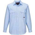 PORTWEST SYDNEY LIGHT WEIGHT SHIRT LONG SLEEVE BLUE 2XL
