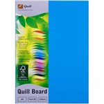 QUILL XL MULTIBOARD 210GSM A4 MARINE BLUE PACK 50