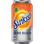 SUNKIST ZERO SUGAR CAN 375ML PACK 10