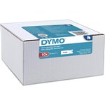 DYMO 45013 D1 LABELLING TAPE 12MM X 7M BLACK ON WHITE BOX 10