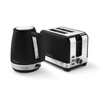 SUNBEAM THE CHIC COLLECTION KETTLES AND TOASTERS BREAKFAST SET BLACK