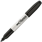 SHARPIE SUPER PERMANENT MARKER BULLET FINE 15MM BLACK
