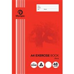 OLYMPIC E048 EXERCISE BOOK UNRULED 55GSM 48 PAGE A4