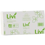 LIVI BASICS MULTIFOLD HAND TOWEL 1PLY 200 SHEET 230 X 240MM CARTON 20