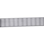 RAPID SPAN METAL MODESTY PANEL 1500MM DESK 1290 X 300MM SILVER