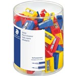 STAEDTLER 510 PENCIL SHARPENER 1HOLE PLASTIC ASSORTED