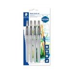 STAEDTLER 949 WATER BRUSH PACK 4
