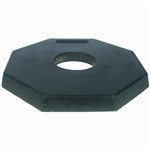 BRADY BOLLARD VALUE T TOP BASE ONLY 6KG BLACK