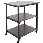 RAPIDLINE MOBILE UTILITY TROLLEY 3 TIER 800 X 600 X 900MM IRONSTONE