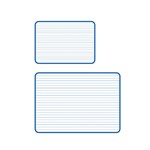 VISIONCHART EDUCATION DOUBLESIDED MAGNETIC WHITEBOARD DOTTED THIRDS A4