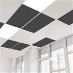 SANA DROP IN ACOUSTIC PET CEILING TILE 1195 X 595 X 12MM SHADOW PACK 8