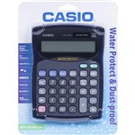 CASIO WD220MSBU WATERDUST PROTECTED CALCULATOR 12 DIGIT BLUE