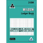 WILDON LEDGER BOOK A4 56 PAGES TEAL