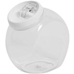 CONNOISSEUR FLIPTITE CANISTER ROUND 47 LITRE CLEAR