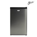 NERO BAR FRIDGE AND FREEZER 125 LITRE 490 X 560 X 850MM STAINLESS STEEL
