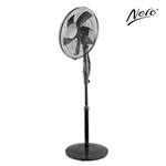 NERO QUIET PEDESTAL FAN 40CM BLACK