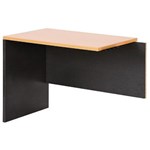 YS DESIGN OXLEY REVERSIBLE RETURN 900 X 600 X 730MM BEECHIRONSTONE