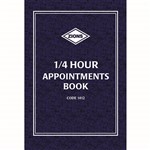 ZIONS APPOINTMENT BOOK NONDATED 15 MINUTE DAY TO PAGE A4 BLUE