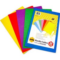 Coloured Manilla Folders